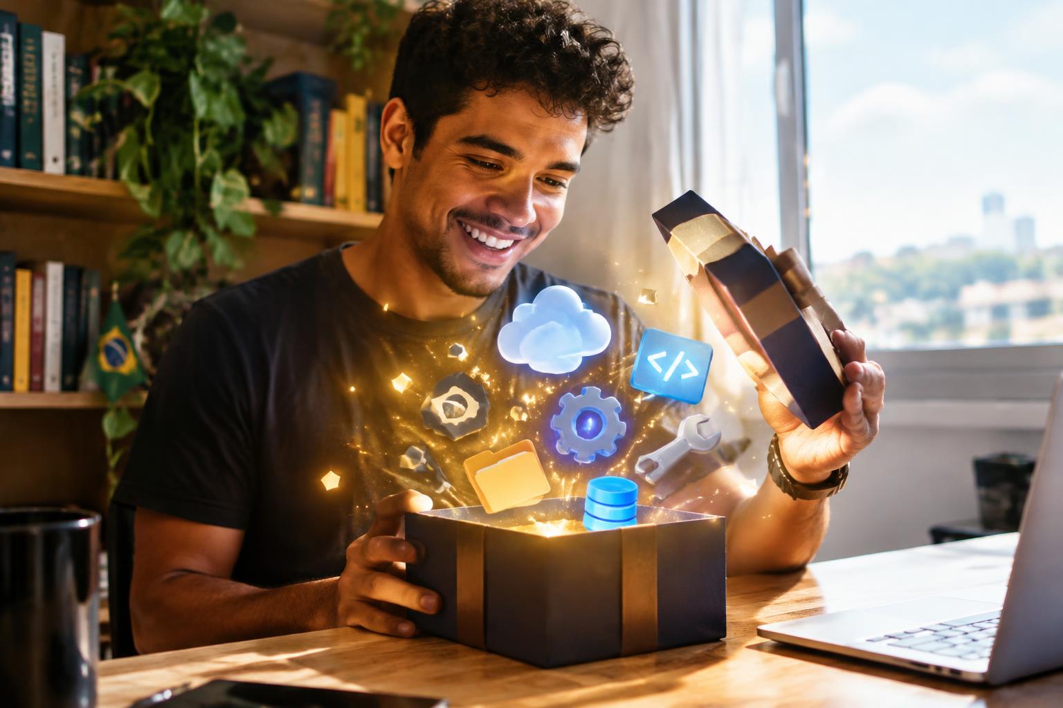 Fundadores analisam custos e benefícios para startups em uma reunião de planejamento.