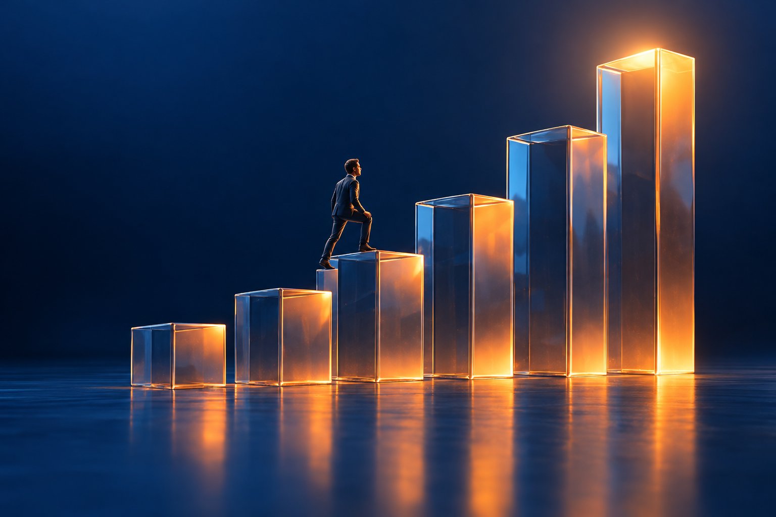 Fundadores analisam métricas para startups em uma reunião sobre vendas, retenção e caixa.