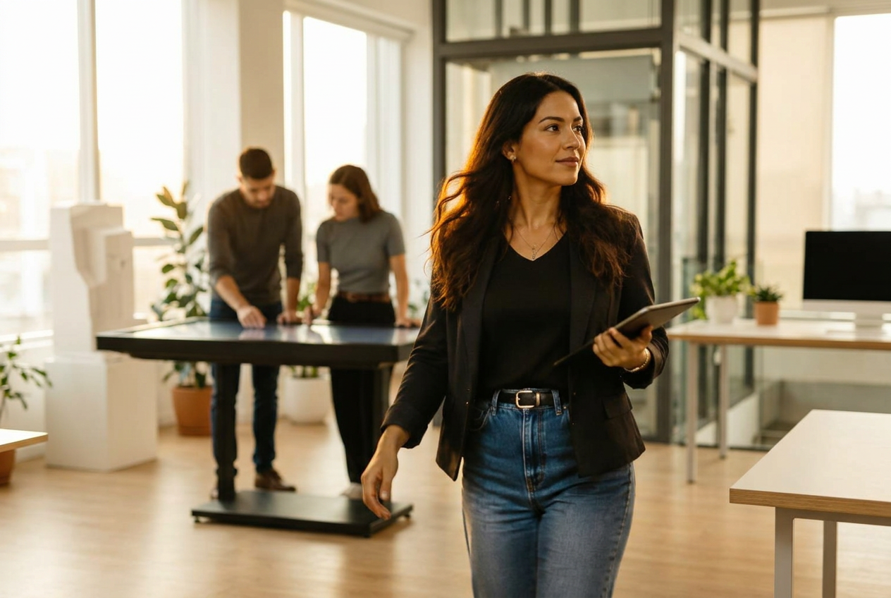 Founder acompanha a operação de uma equipe de produto digital