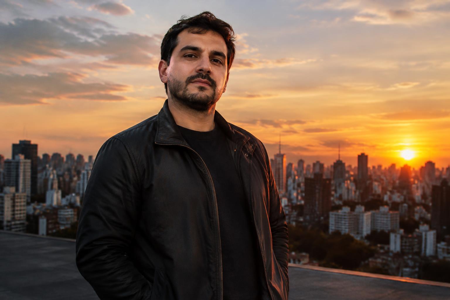 Startup founder e sócios brasileiros analisam um protótipo e o planejamento do negócio.